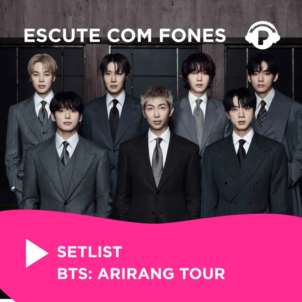 SETLIST: BTS - ARIRANG WORLD TOUR
