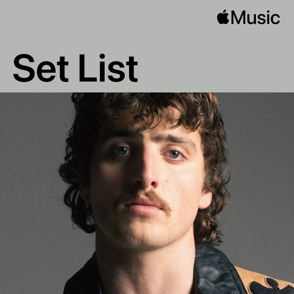 Benson Boone's Fireworks & Rollerblades World Tour Set List