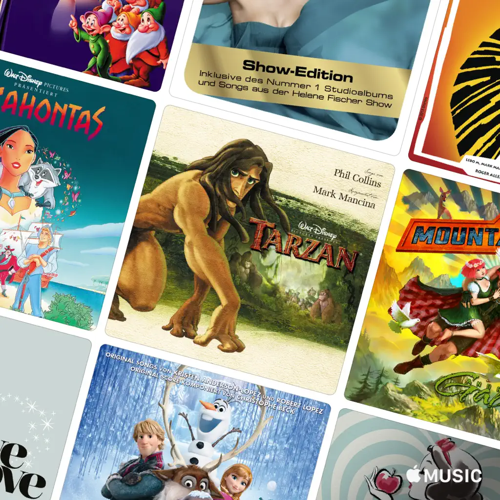Die besten deutschen Disney-Songs