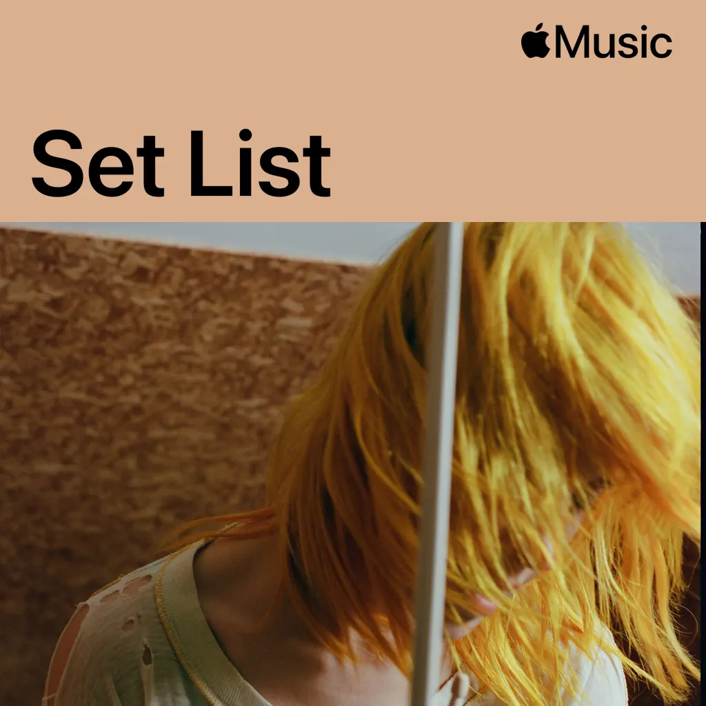 Hayley Williams at a Bachelorette Party Tour Set List