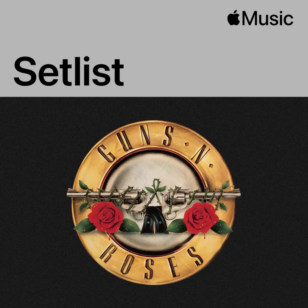 Guns N' Roses World Tour 2026 Set List