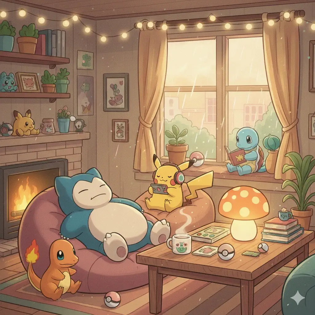 Pokémon Lofi Beats | Study & Chill