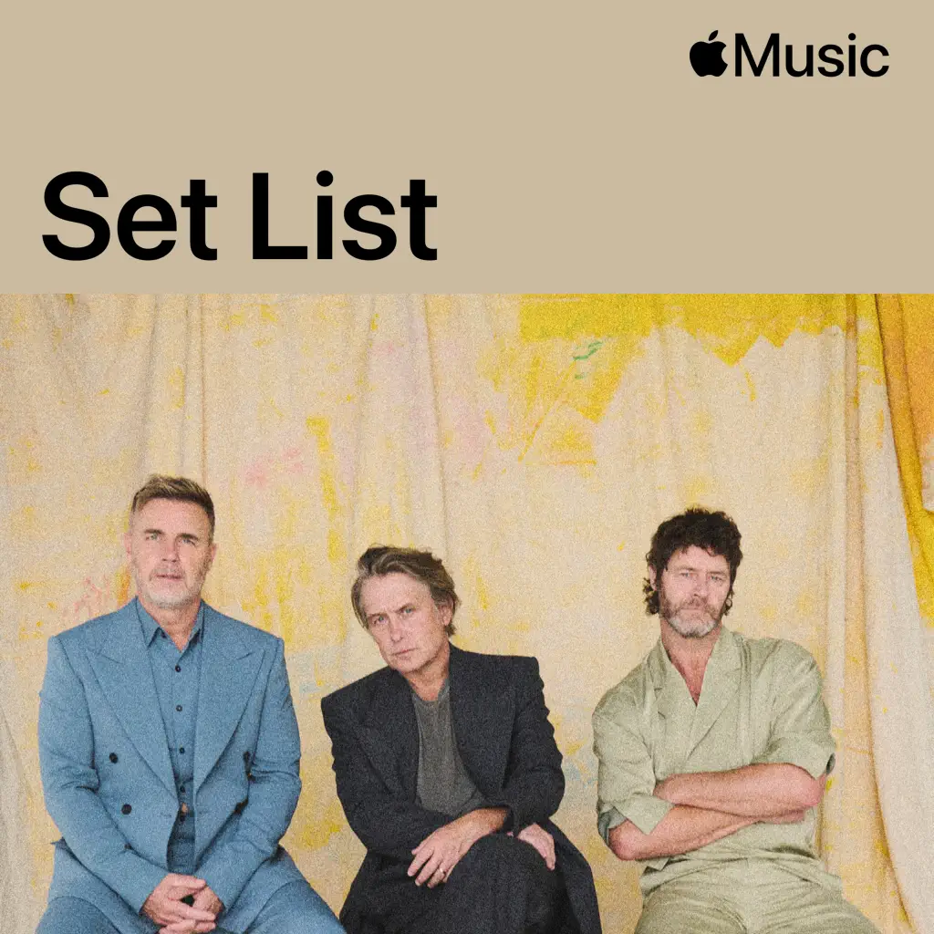 Take That's The Circus Live Tour Set List