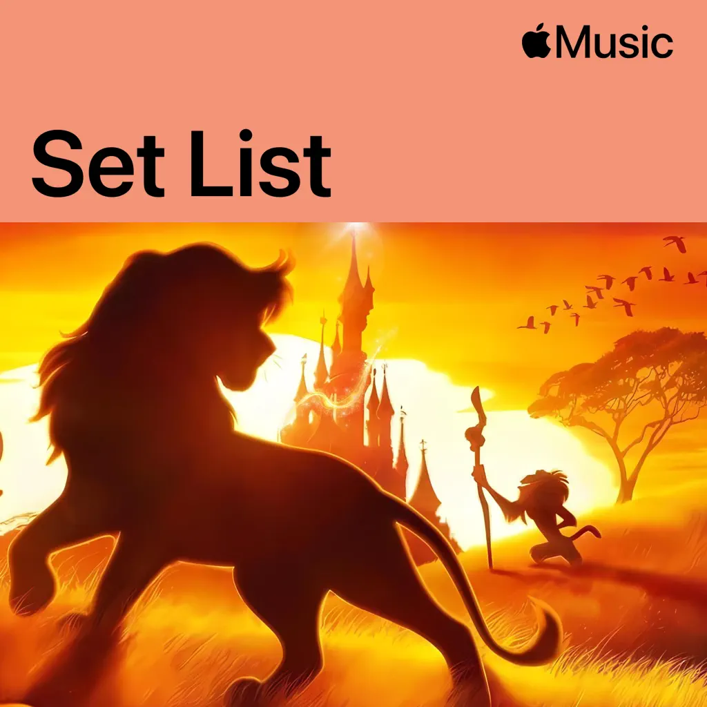 Disneyland Paris Lion King Ensemble Cast's The Lion King + Jungle Festival Residency Set List