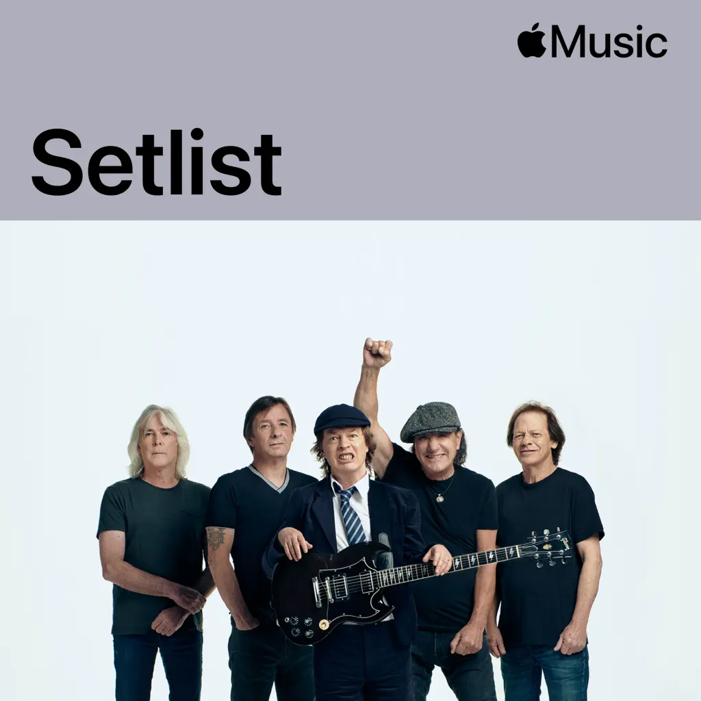 Setlist: Power Up Tour de AC/DC