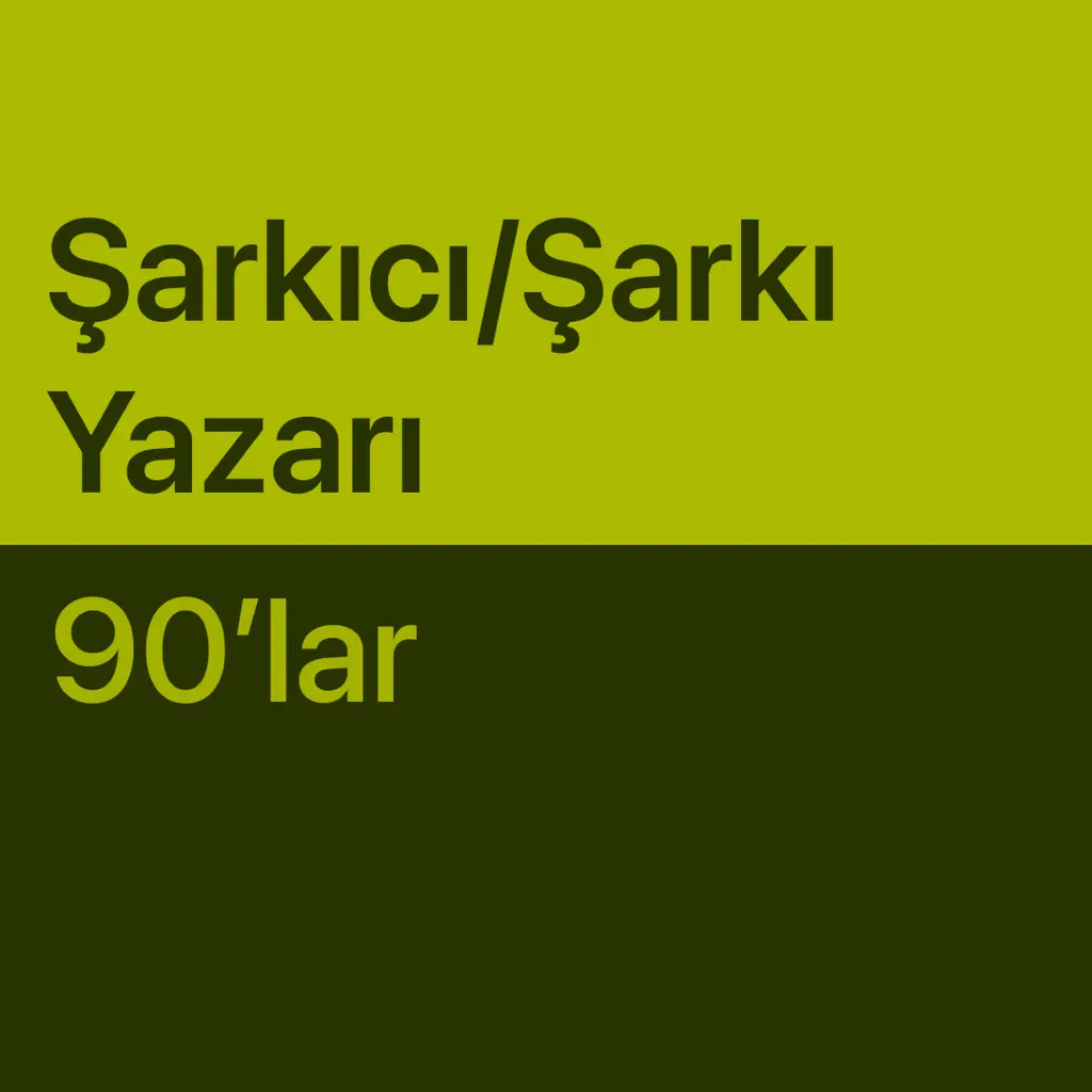 En İyileri: 90'lar Şarkıcı-Şarkı Yazarları