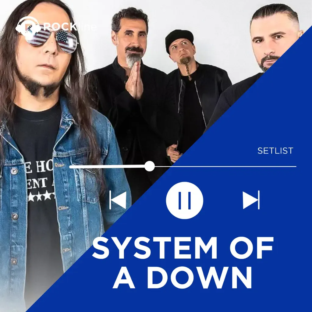 System Of A Down no RJ - Setlist