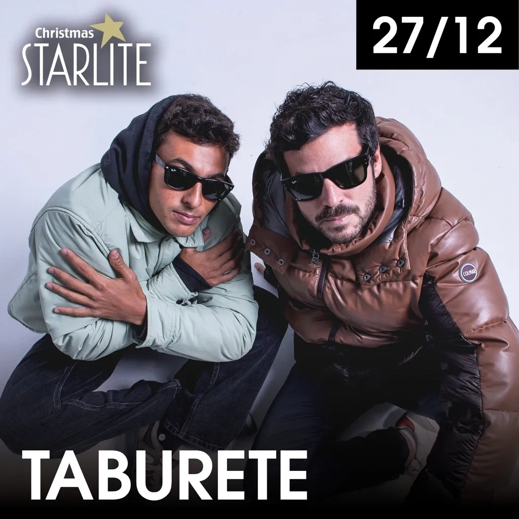 Taburete: Repertorio Starlite Christmas 2024