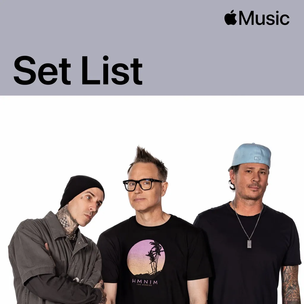 blink-182’s Missionary Impossible Tour Set List