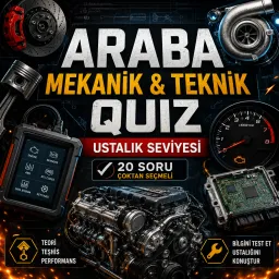 ARABADAN NE KADAR İYİ ANLIYORSUN?