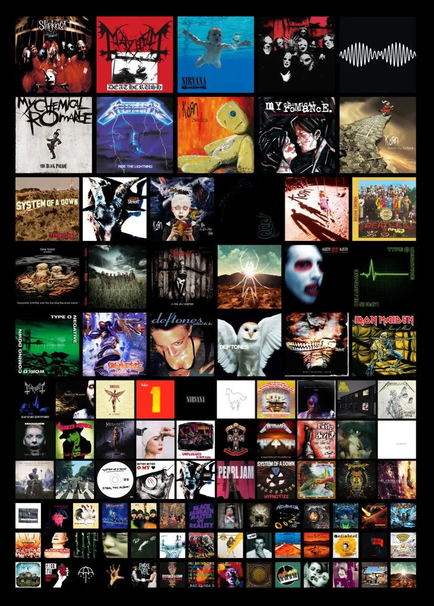guess the album cover (easy version)