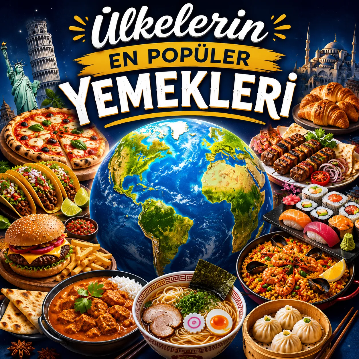 Ülkelerin En Popüler Yemekleri