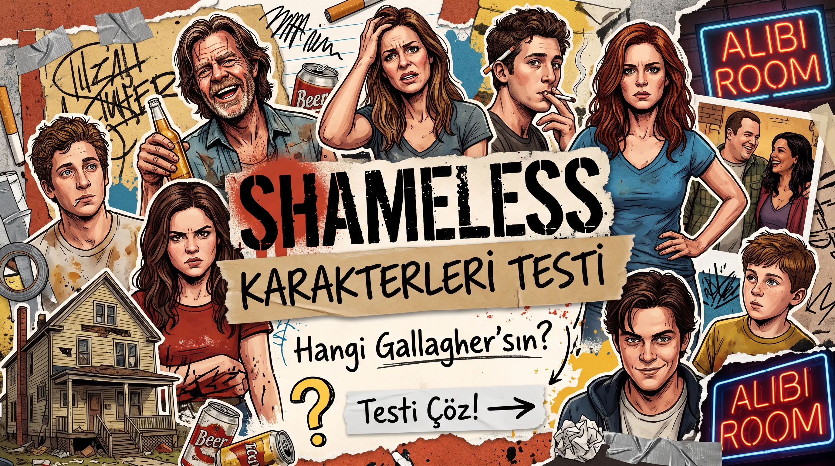 Shameless Karakterleri Testi